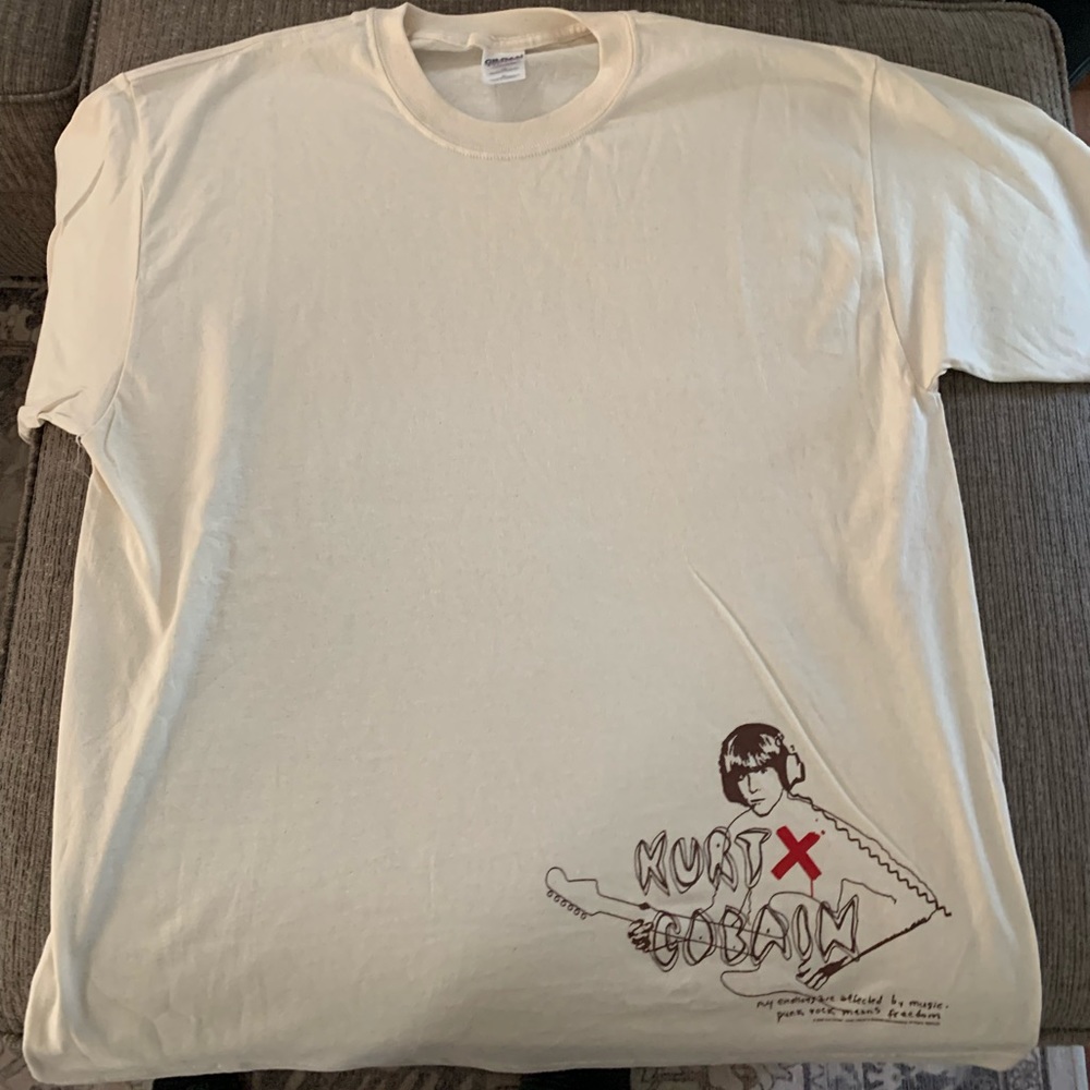 Vintage new without tags Kurt Cobain shirt